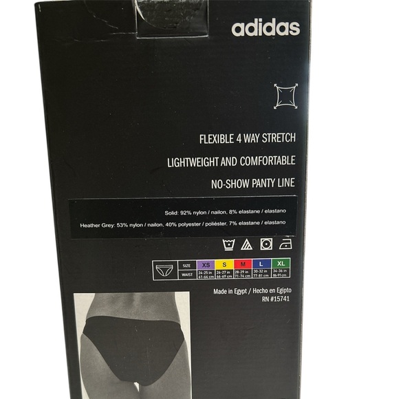 Adidas No-Show Bikini Underwear Pack M - Picture 3 of 3